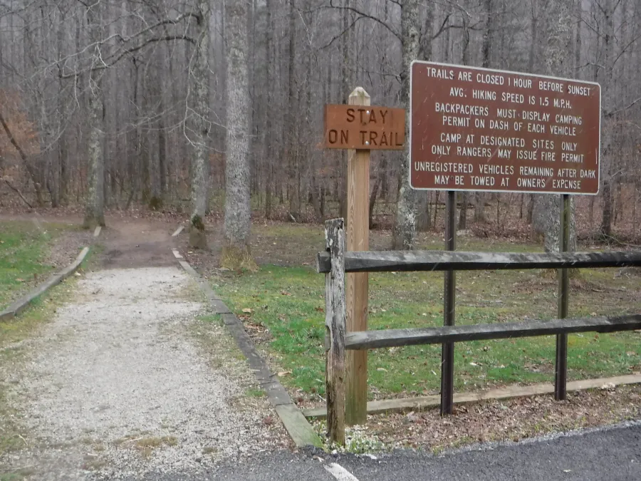 Start of trail