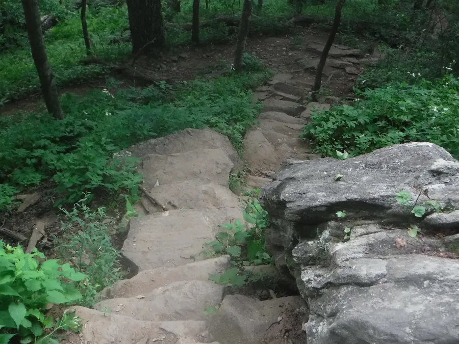 Rocky trail