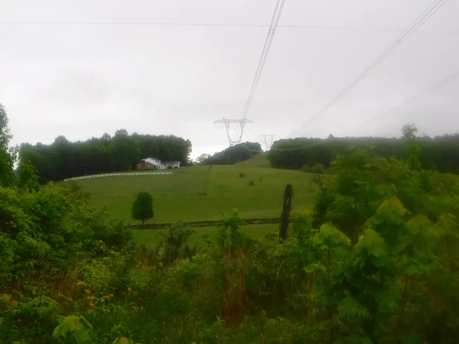 House near power line
