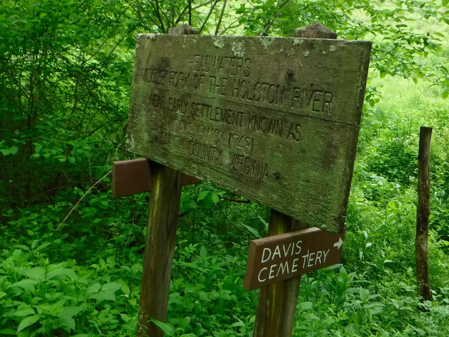 Near source of Holston River