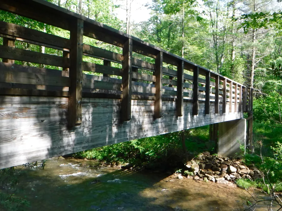 Footbridge over Stony Creek