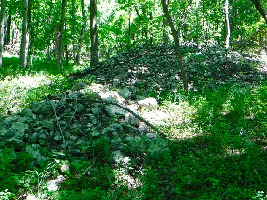 Rock piles