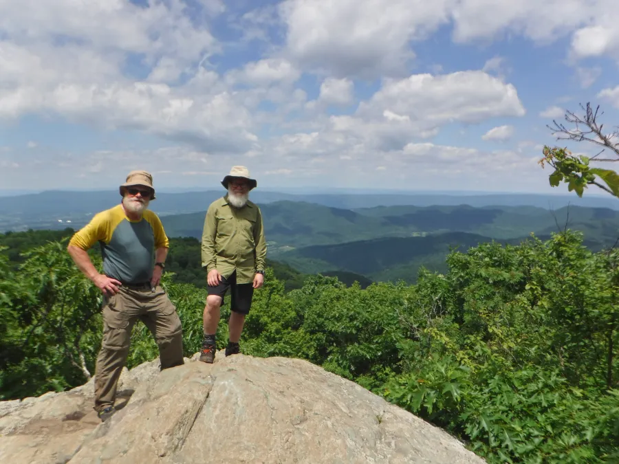 Stick and Gravity on Bearfence Mountain