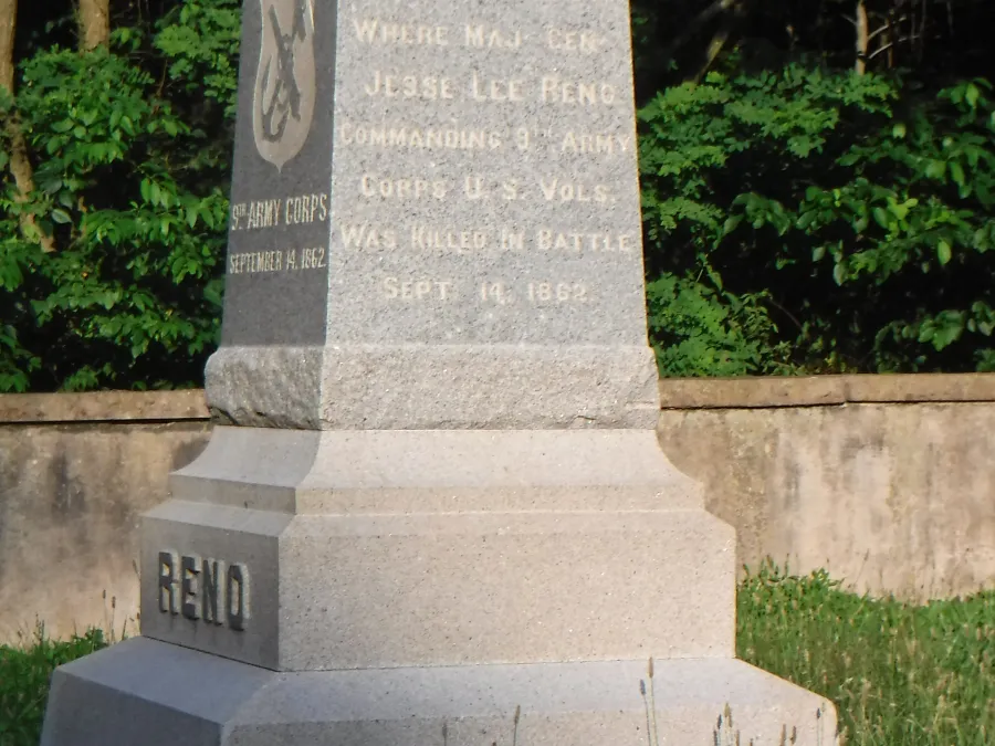 Monument for Union Major General Jesse Reno