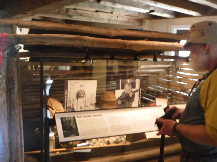 Stick at the Appalachian Trail Museum