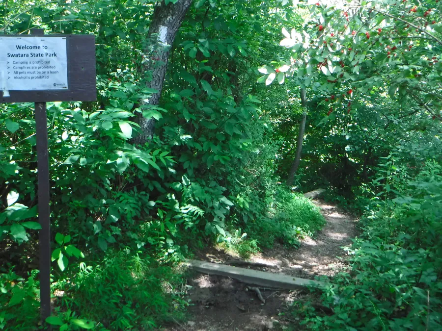 Entering Swatara State Park