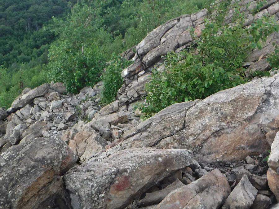 Rocks on Blue Mountain