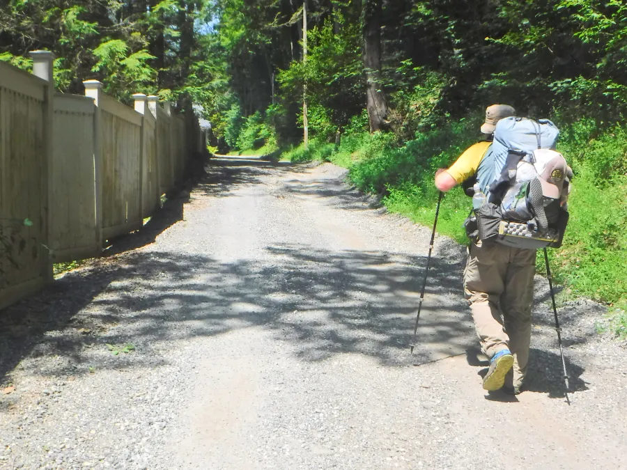 Leaving Cornwall Bridge