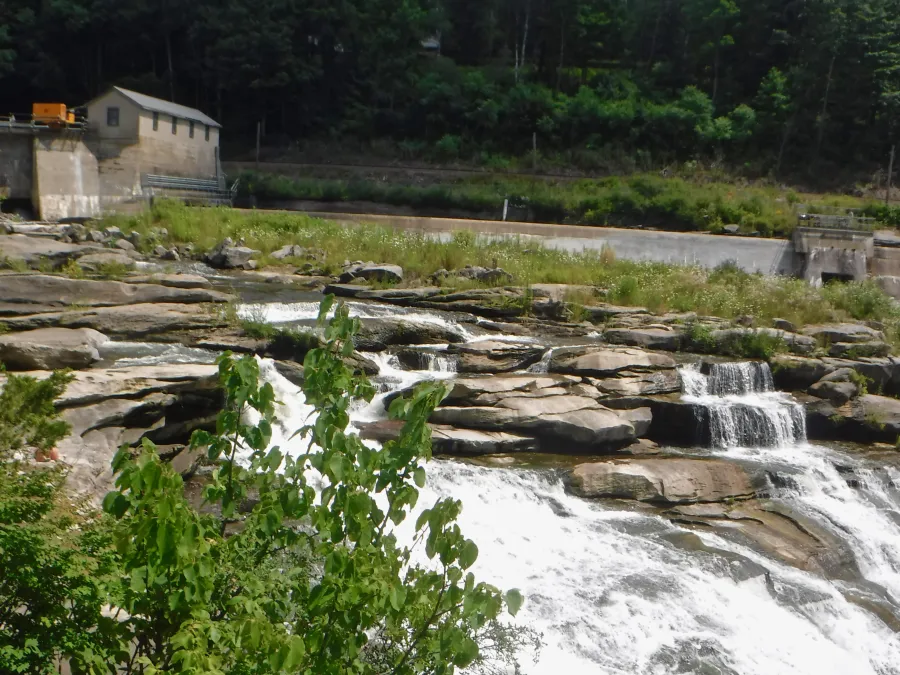 Great Falls on the Housatonic River