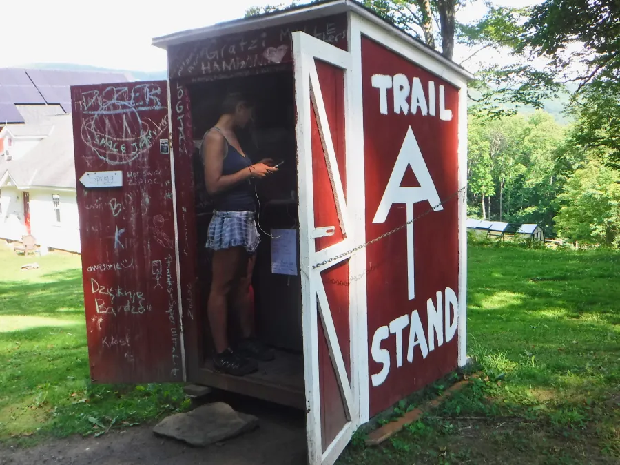 Snack stand on Jerusalem Road