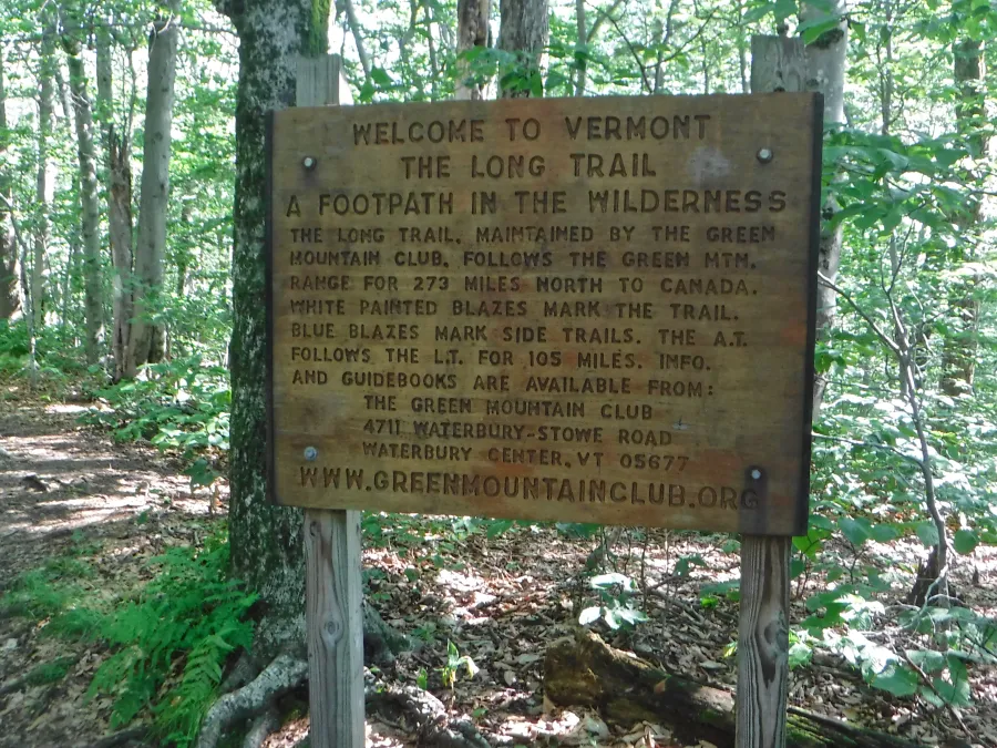 Entering Vermont and the Long Trail