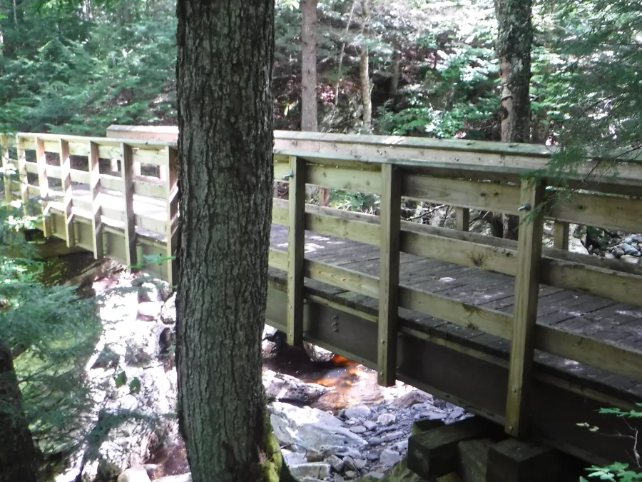 Footbridge over Jacob’s Brook