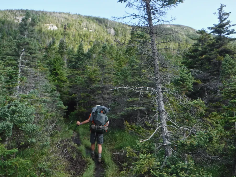 Climbing South Kinsman Mountain
