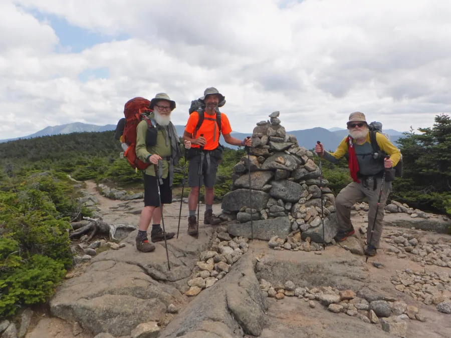 Gravity, Ralph and Stick on South Kinsman Mountain