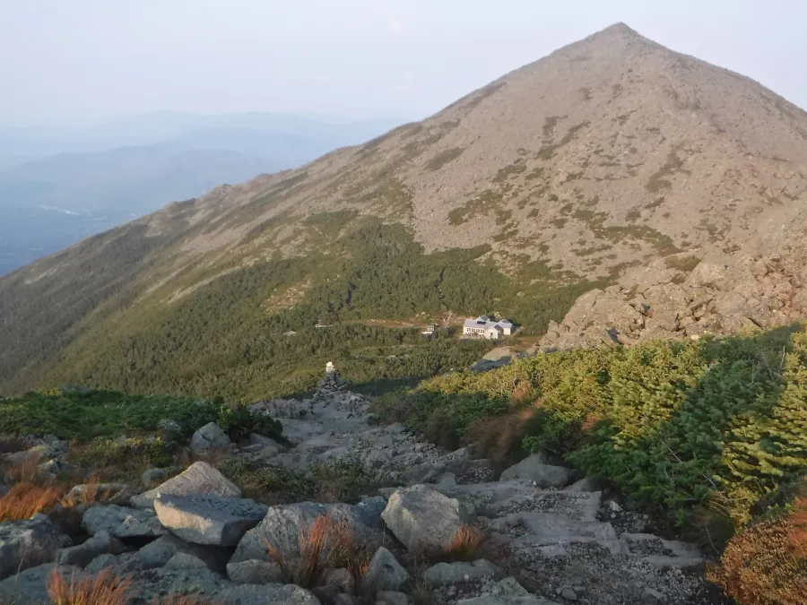 Descending to Madison Spring Hut