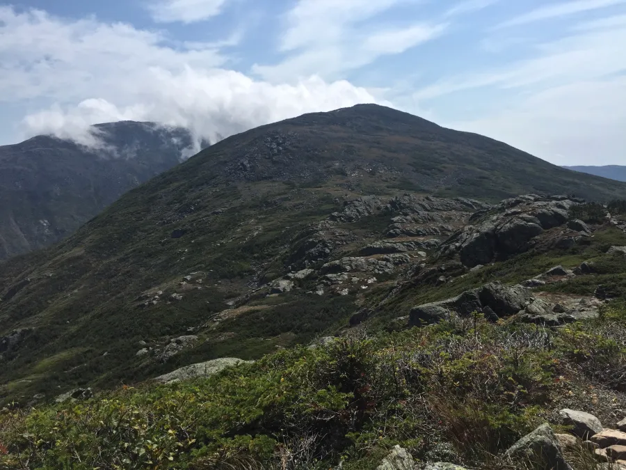 Looking back at Mt. Clay