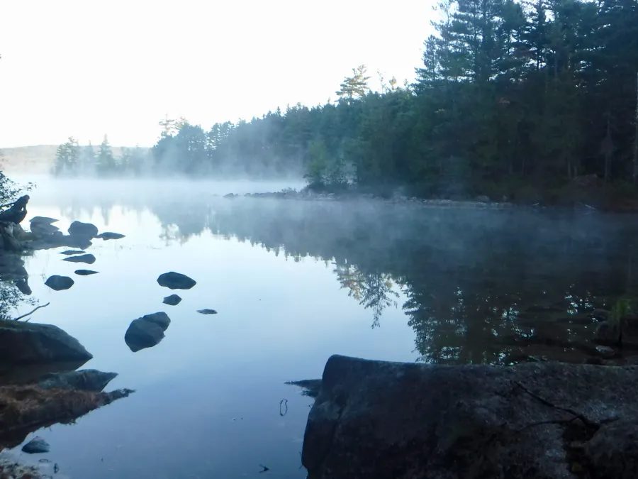 Rainbow Lake at morning