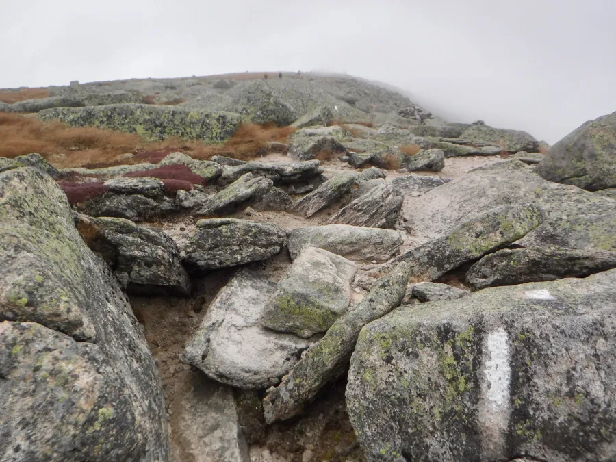 Mt. Katahdin summit almost in view