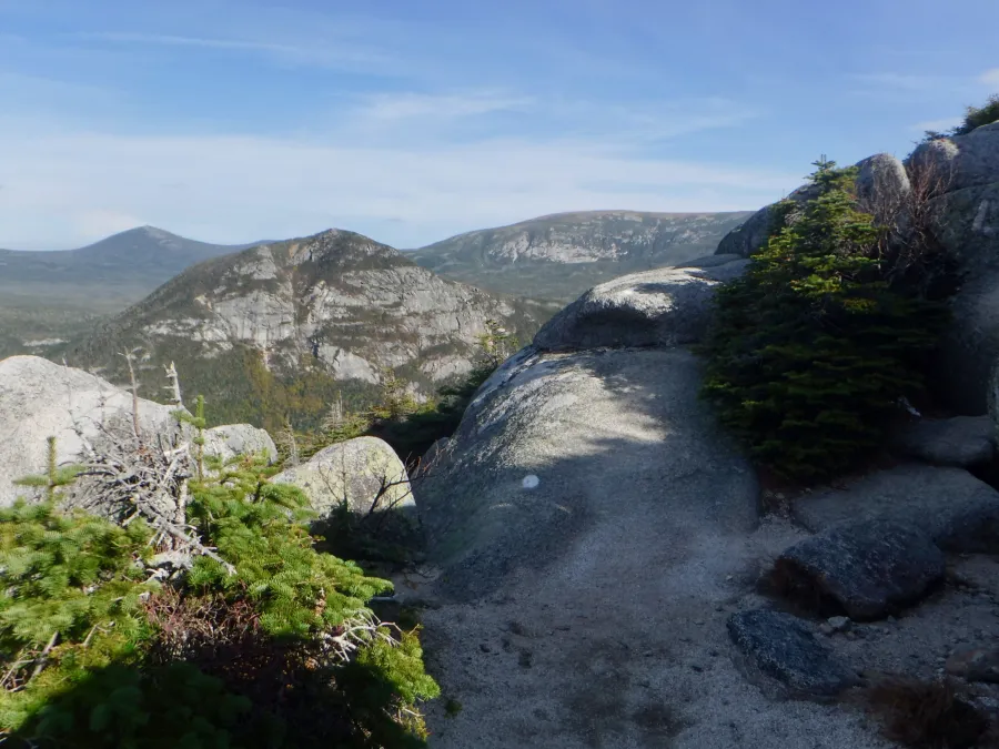View from above treeline on Mt. Katahdin