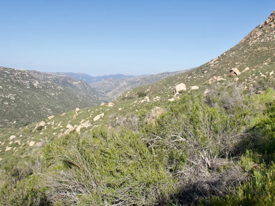 Hauser Canyon, viewed from the other side
