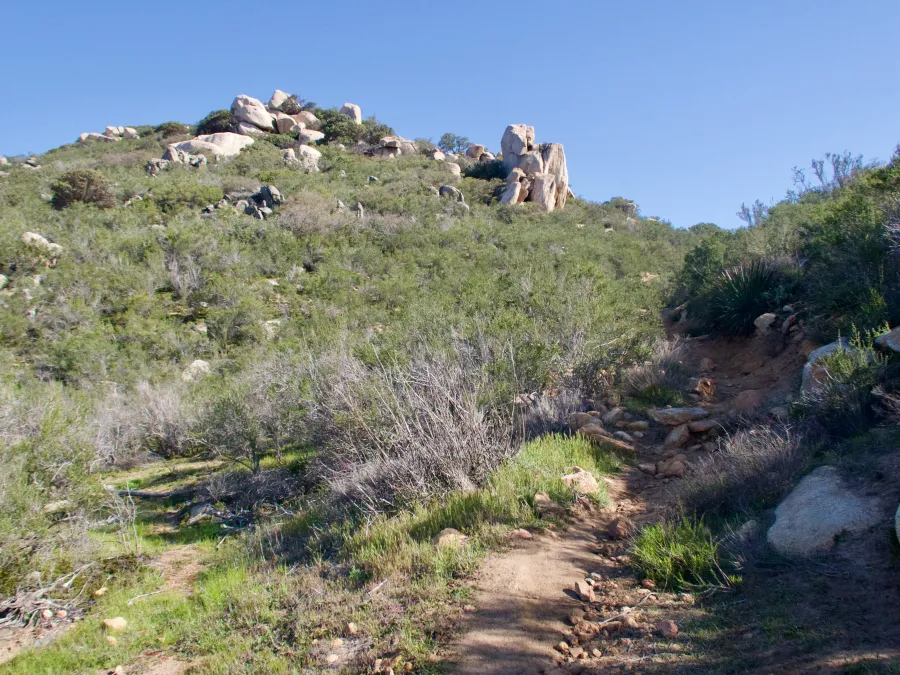 Rocky trail