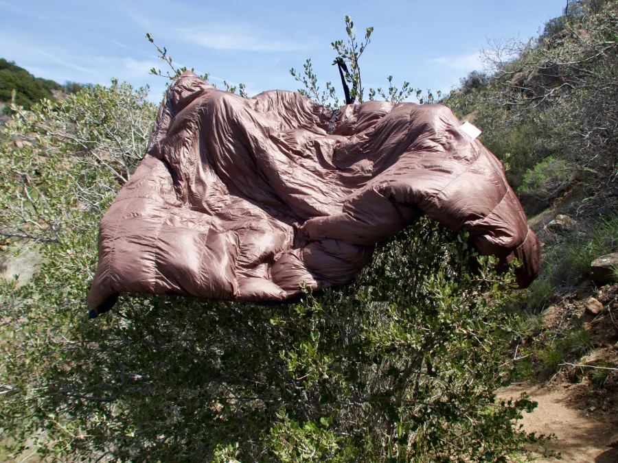 My quilt drying in the sun