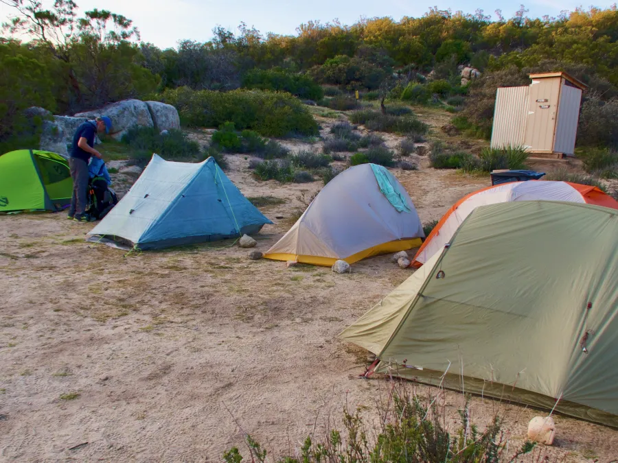 Tents at Mary's Place