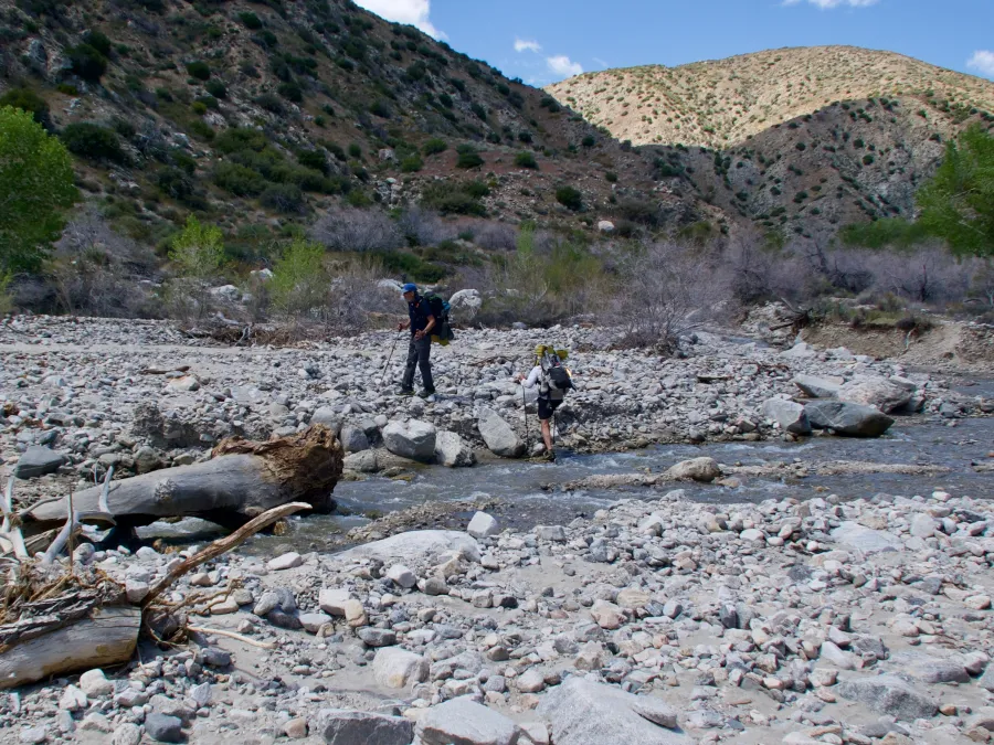 Another crossing of Mission Creek
