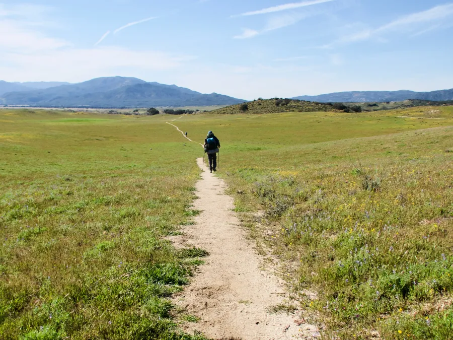 Continuing across the plain