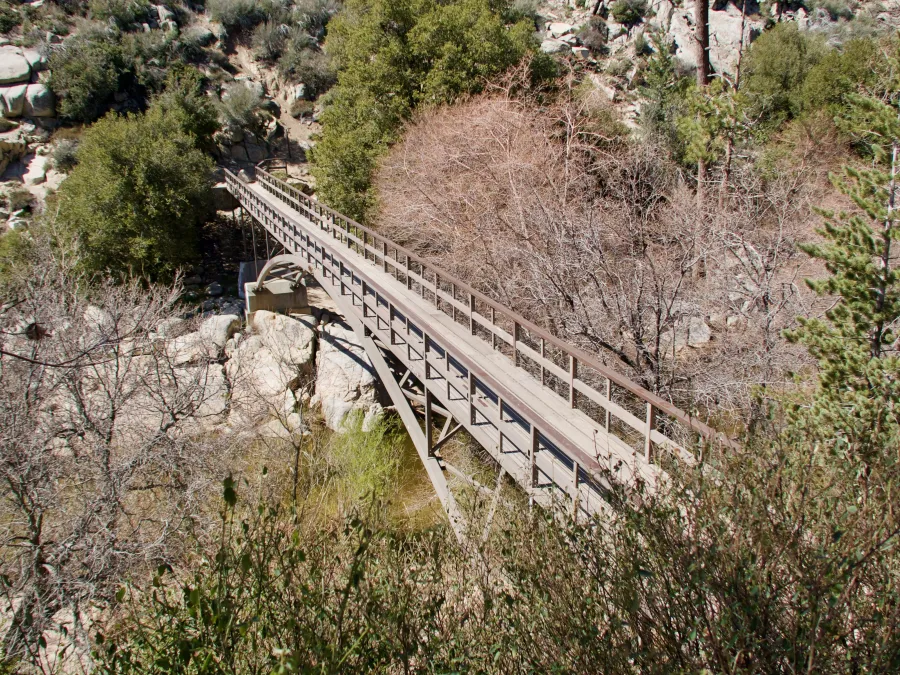Bridge crossing Deep Creek 