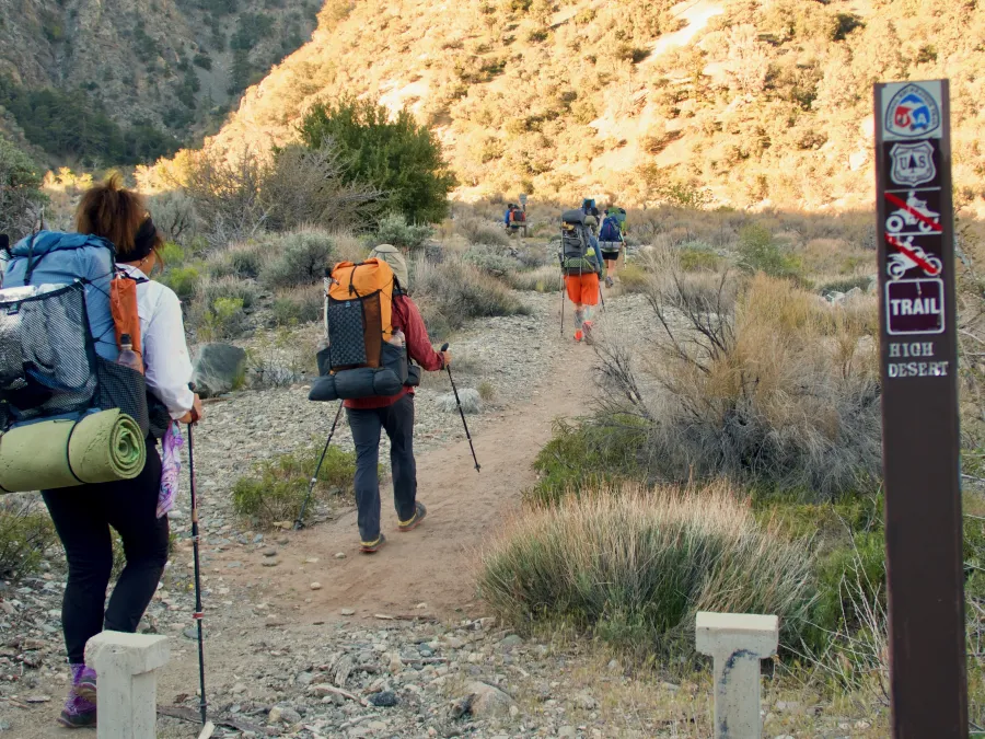 Leaving South Fork Campground