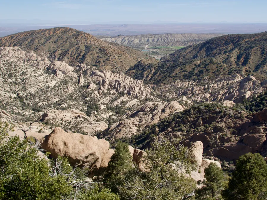 View of San Andreas Fault