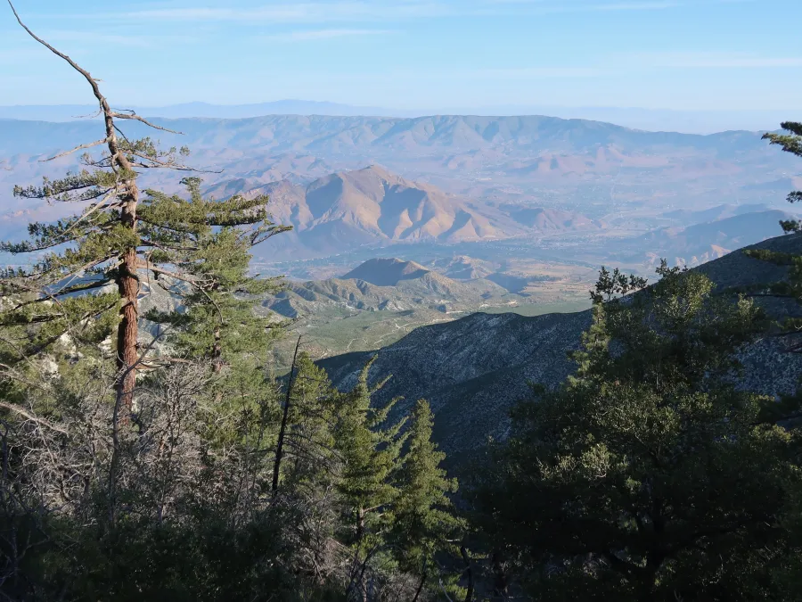 View of Soledad Canyon from Messenger Peak