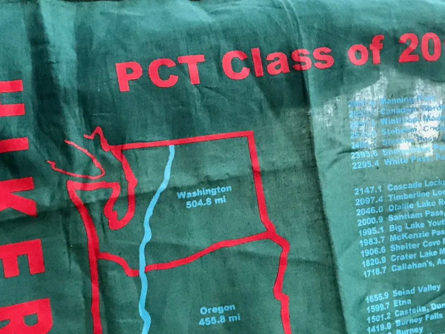 PCT Class of 2019 bandana