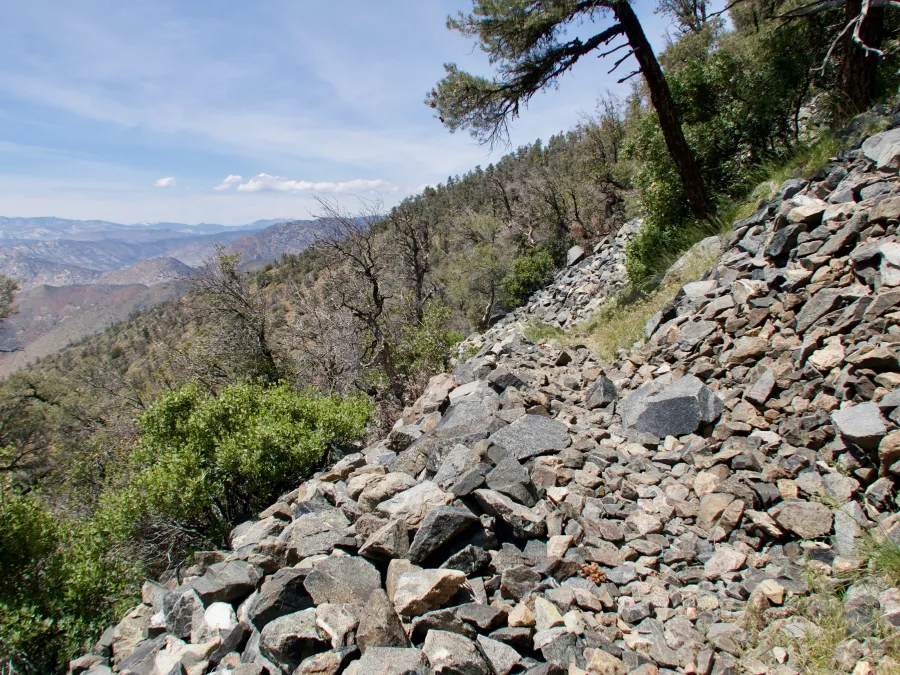 Rocky trail