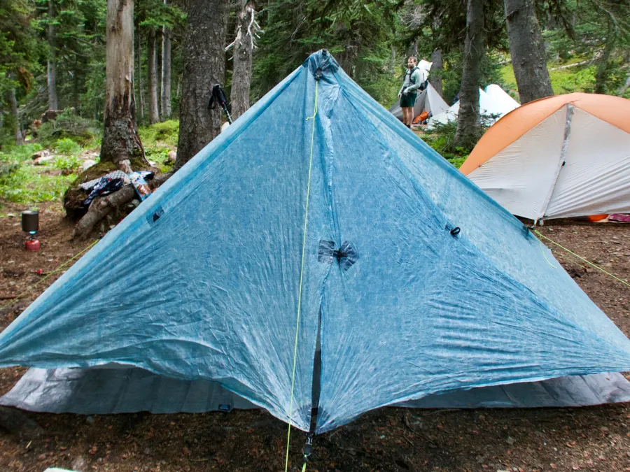 Tent in camp