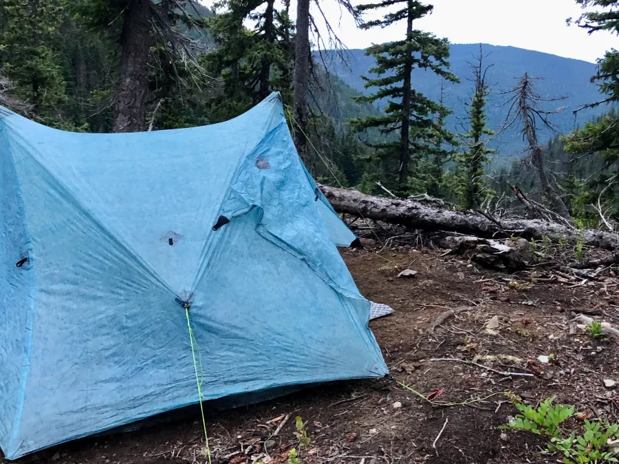Wet tent