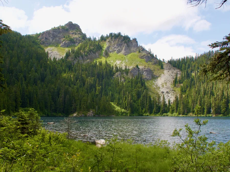Mirror Lake and Tinkham Peak