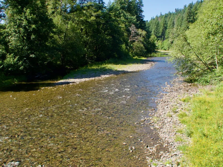 The shallow Wind River