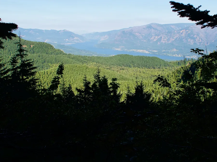 A view of the Columbia River