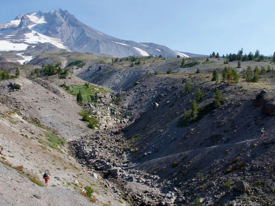 Leaving Mt. Hood