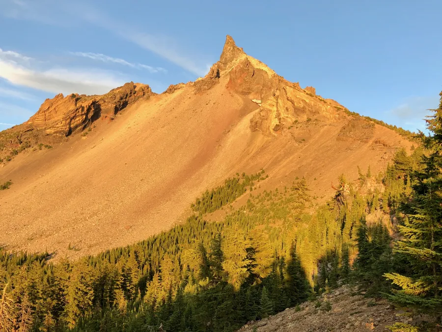 Alpenglow on Mt. Thielsen