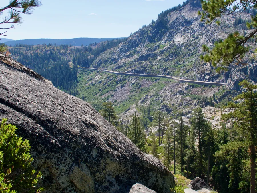Donner Pass railroad snowshed