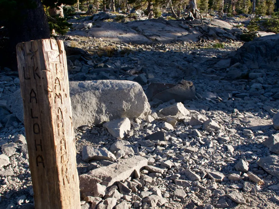 Trail junction