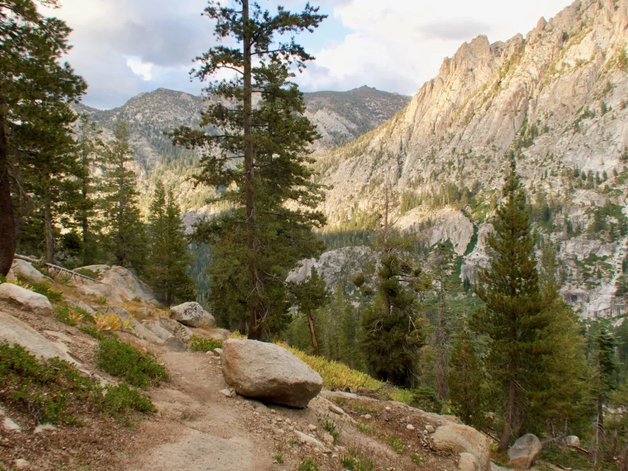 Descending into Carson River Canyon