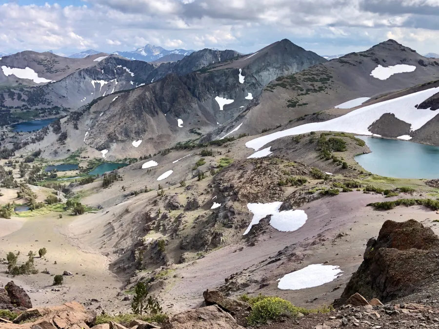 Lakes in view