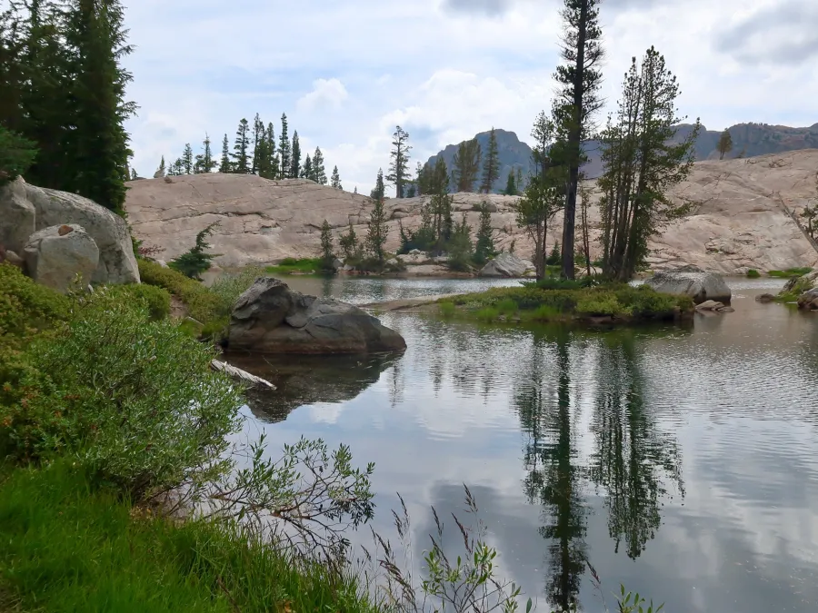 A pond in Yosemite National Park