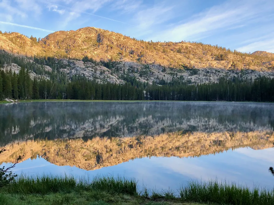 Wilma Lake in the morning