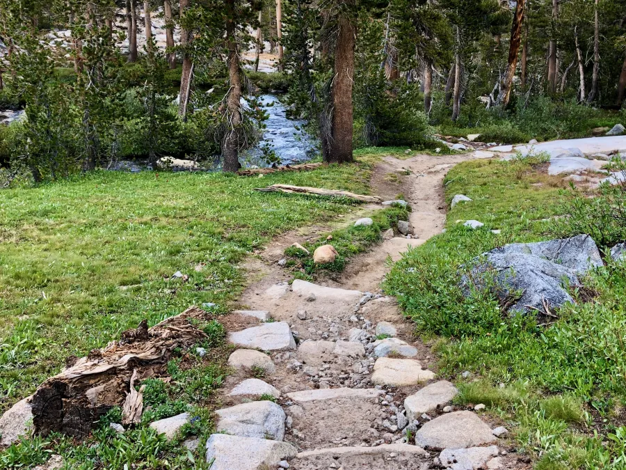 Approaching Rush Creek