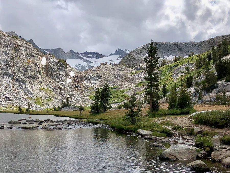 The upper Lyell Fork